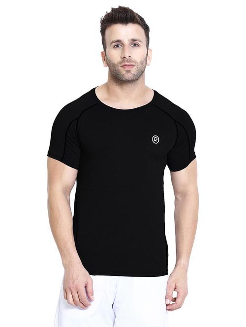 round neck solid t-shirt - 19112402 - Very Small Image - 1