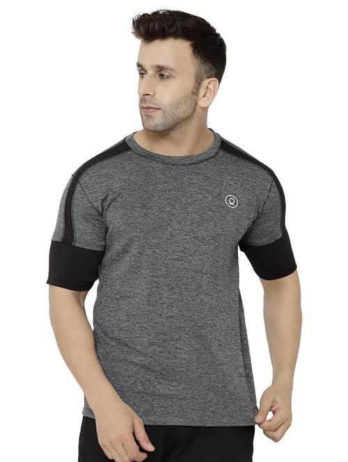 round neck color blocked t-shirt - 19112643 - Very Small Image - 1