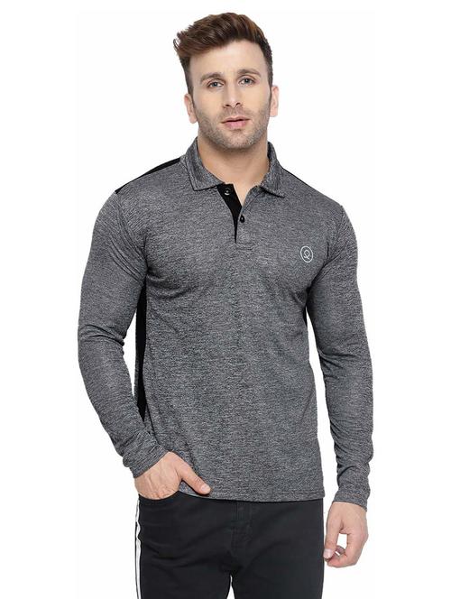 v neck solid t-shirt - 19112773 - Very Small Image - 1