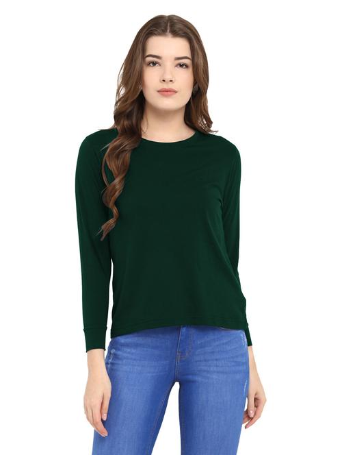 green polyester regular tshirt - 19113150 - Very Small Image - 1