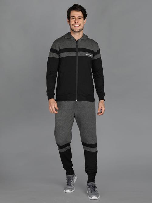 grey cotton track suit - 19113451 - Very Small Image - 1