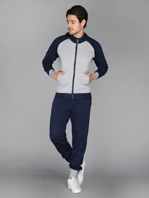color blocked full length track suit - 19113487 - Very Small Image - 1