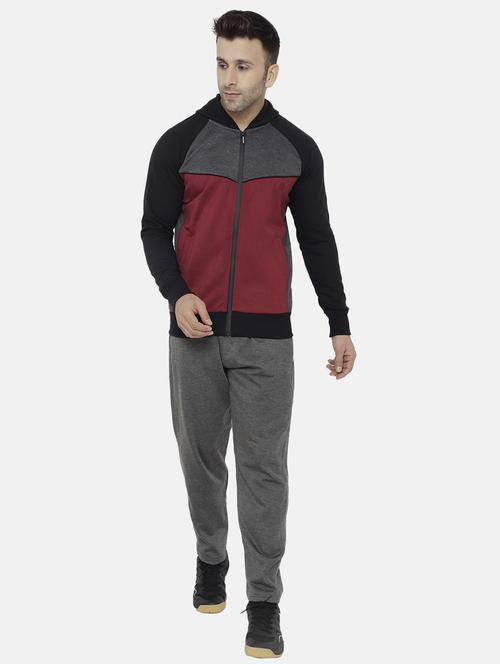 color blocked full length track suit - 19113510 - Very Small Image - 1