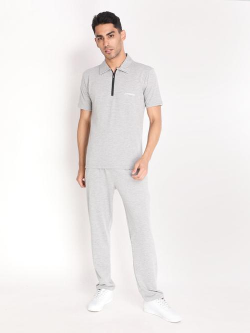 silver cotton track suit - 19113640 - Very Small Image - 1
