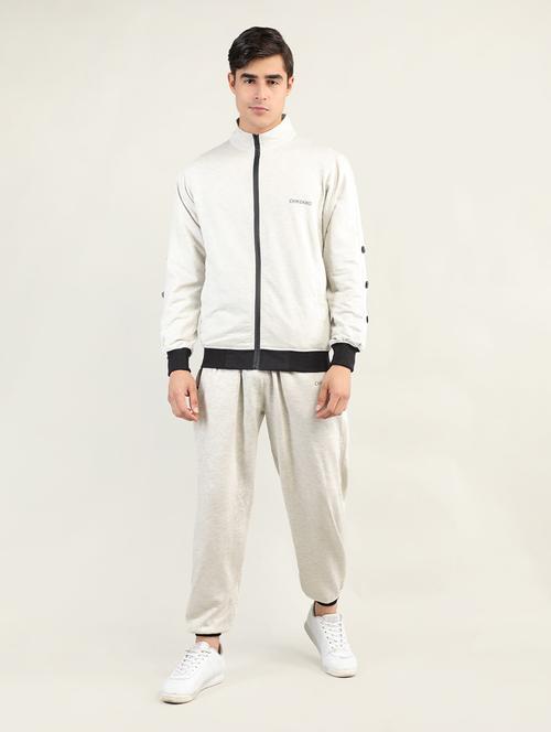 white polyester track suit - 19113694 - Very Small Image - 1