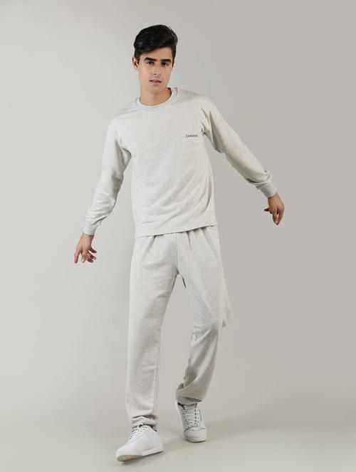 white cotton track suit - 19113706 - Very Small Image - 1