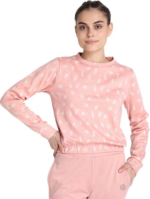 pink printed top bottom set - 19114267 - Very Small Image - 1