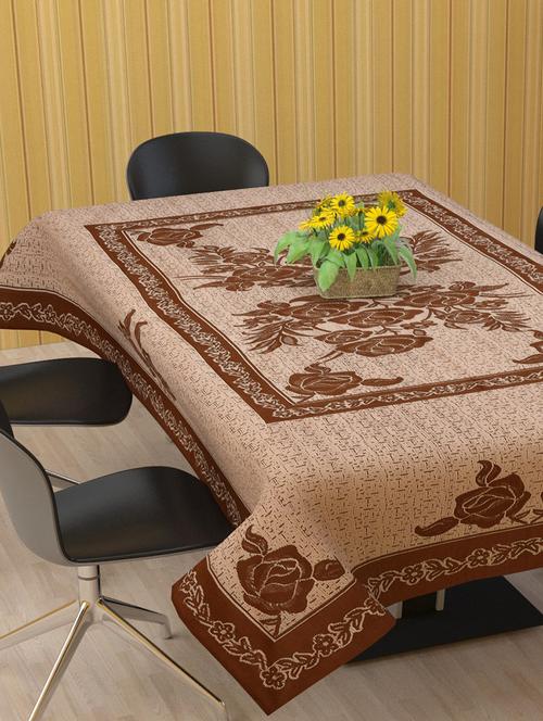 dining table cover of kohinoor print - 19114788 - Very Small Image - 1