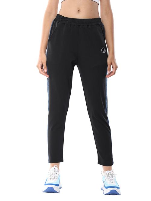 mid rise solid track pant - 19115086 - Very Small Image - 1