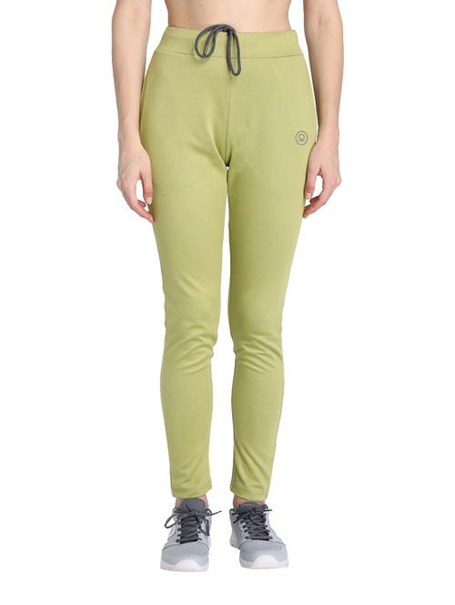 mid rise solid track pant - 19115121 - Very Small Image - 1