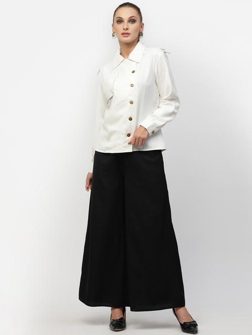 multi colored solid top and trouser set - 19115561 - Very Small Image - 1