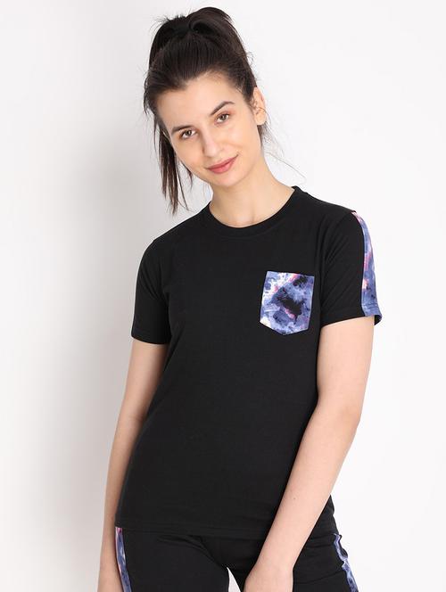 women's plain crew neck t-shirt - 19116037 - Very Small Image - 1