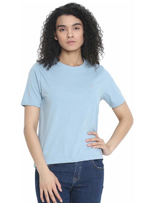 crew neck solid t-shirt - 19116057 - Very Small Image - 1