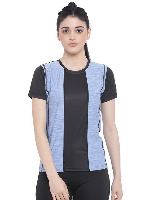 round neck color block t-shirt - 19116147 - Very Small Image - 1