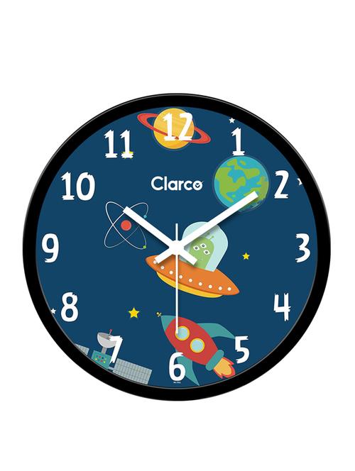 clarco designer wall clock for home/living room/bedroom/kitchen , size(12 x 12 inch)(wl_782l) - 19116327 - Very Small Image - 1