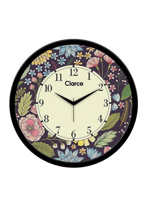 clarco designer wall clock for home/living room/bedroom/kitchen , size(12 x 12 inch)(wl_763l) - 19116329 - Very Small Image - 1