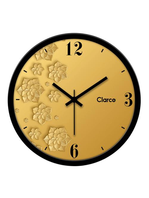 clarco designer wall clock for home/living room/bedroom/kitchen , size(12 x 12 inch)(wl_887l) - 19116375 - Very Small Image - 1