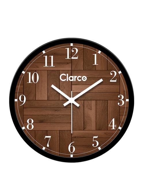 clarco designer wall clock for home/living room/bedroom/kitchen , size(12 x 12 inch)(wl_784l) - 19116440 - Very Small Image - 1