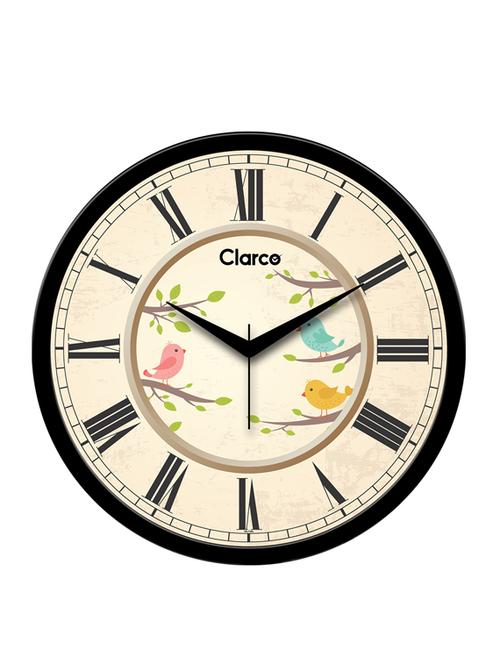 clarco designer wall clock for home/living room/bedroom/kitchen , size(12 x 12 inch)(wl_729l) - 19116442 - Very Small Image - 1