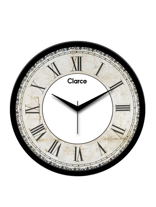 clarco designer wall clock for home/living room/bedroom/kitchen , size(12 x 12 inch)(wl_819l) - 19116449 - Very Small Image - 1