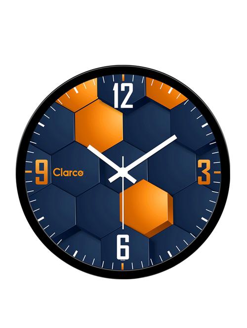 clarco designer wall clock for home/living room/bedroom/kitchen , size(12 x 12 inch)(wl_843l) - 19116451 - Very Small Image - 1