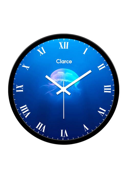 clarco designer wall clock for home/living room/bedroom/kitchen , size(12 x 12 inch)(wl_707l) - 19116479 - Very Small Image - 1