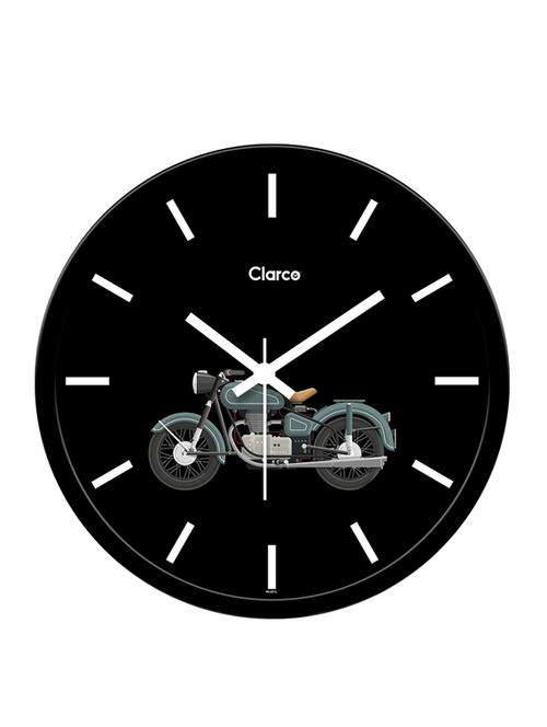 clarco designer wall clock for home/living room/bedroom/kitchen , size(12 x 12 inch)(wl_821l) - 19116515 - Very Small Image - 1