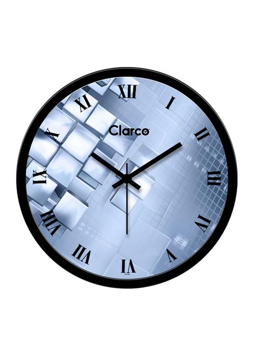clarco designer wall clock for home/living room/bedroom/kitchen , size(12 x 12 inch)(wl_748l) - 19116517 - Very Small Image - 1