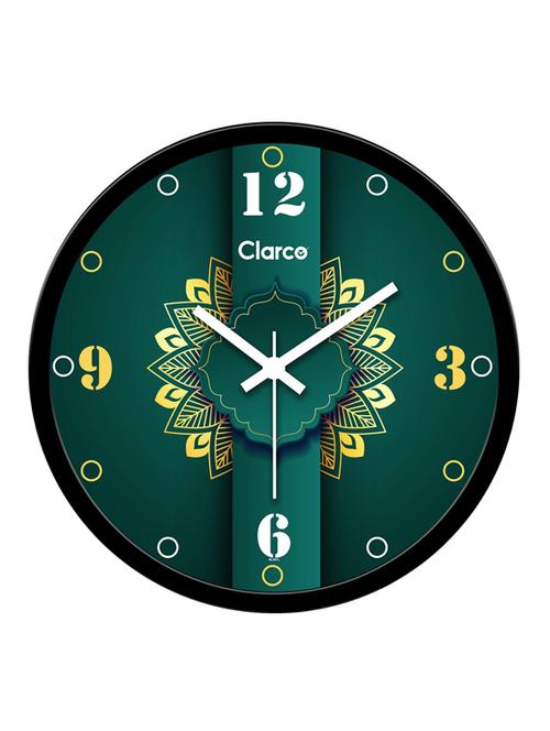clarco designer wall clock for home/living room/bedroom/kitchen , size(12 x 12 inch)(wl_867l) - 19116526 - Very Small Image - 1