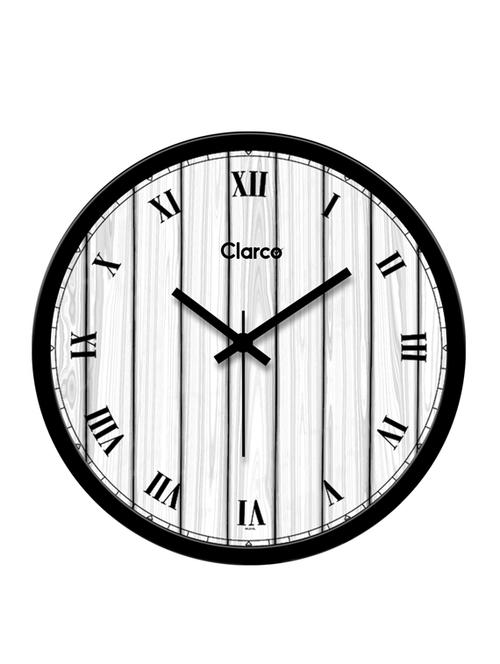 clarco designer wall clock for home/living room/bedroom/kitchen , size(12 x 12 inch)(wl_818l) - 19116550 - Very Small Image - 1