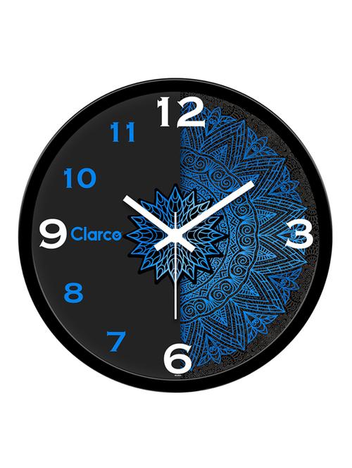 clarco designer wall clock for home/living room/bedroom/kitchen , size(12 x 12 inch)(wl_862l) - 19116552 - Very Small Image - 1
