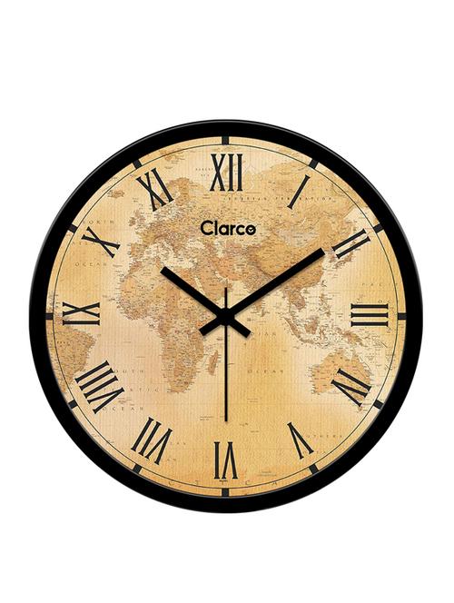 clarco designer wall clock for home/living room/bedroom/kitchen , size(12 x 12 inch)(wl_767l) - 19116584 - Very Small Image - 1