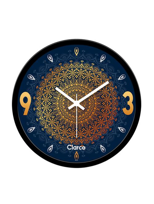designer analogue round wall clock for home/living room/bedroom/kitchen/office (12 x 12 inch / 30 x 30 cm) - 19116648 - Very Small Image - 1