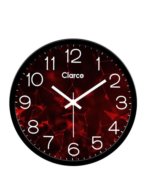 clarco designer wall clock for home/living room/bedroom/kitchen , size(12 x 12 inch)(wl_752l) - 19116698 - Very Small Image - 1