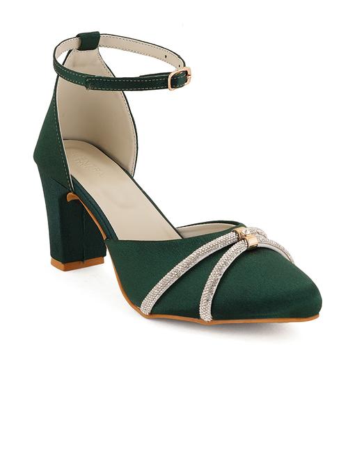 green ankle strap sandal - 19116937 - Very Small Image - 1