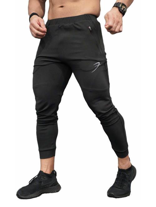 low rise ankle length track pant - 19117464 - Very Small Image - 1