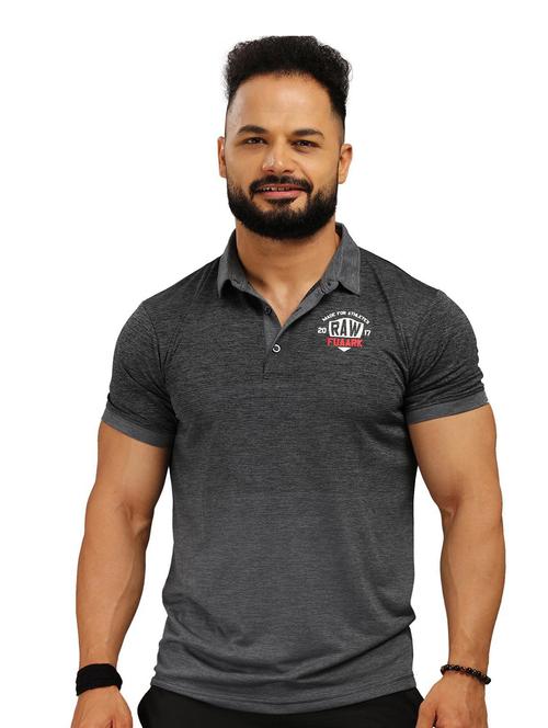 grey solid t-shirt - 19117539 - Very Small Image - 1