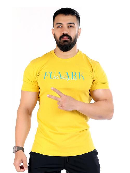 yellow cotton tshirt - 19117641 - Very Small Image - 1