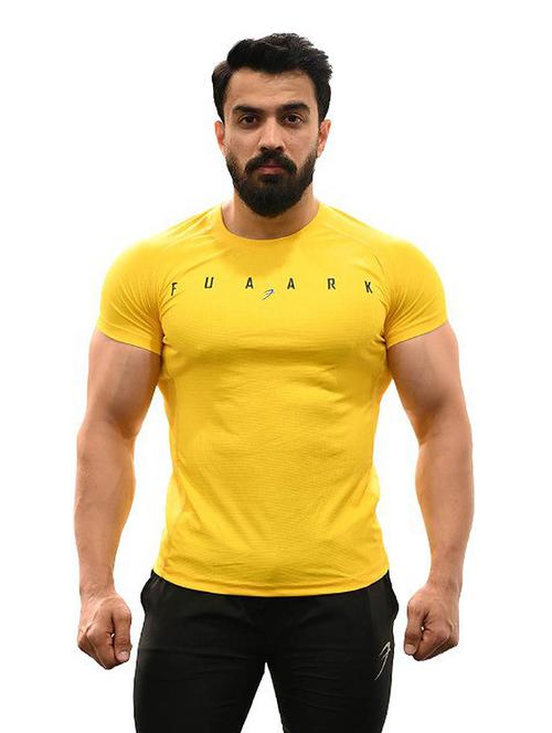 yellow polyester tshirt - 19117646 - Very Small Image - 1