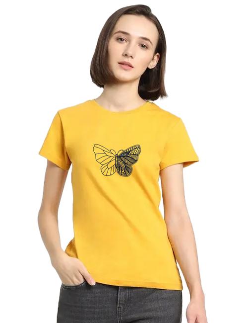 yellow cotton tshirt - 19117851 - Very Small Image - 1