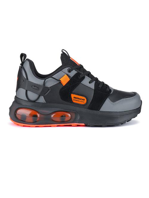 grey lace up sport shoe - 19117858 - Very Small Image - 1