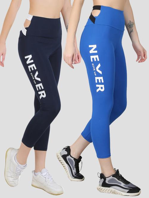 high rise solid leggings - 19117875 - Very Small Image - 1