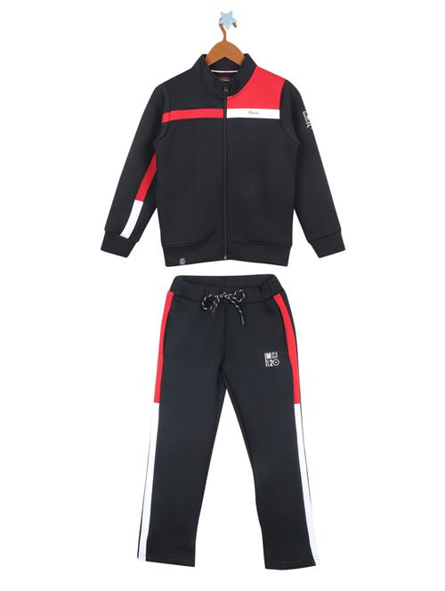black polyester blend track wear - 19118714 - Very Small Image - 1