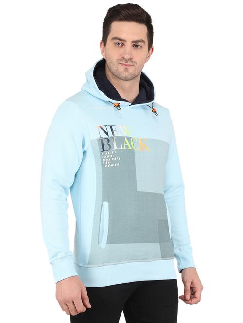 blue chest print sweatshirt - 19119053 - Very Small Image - 1