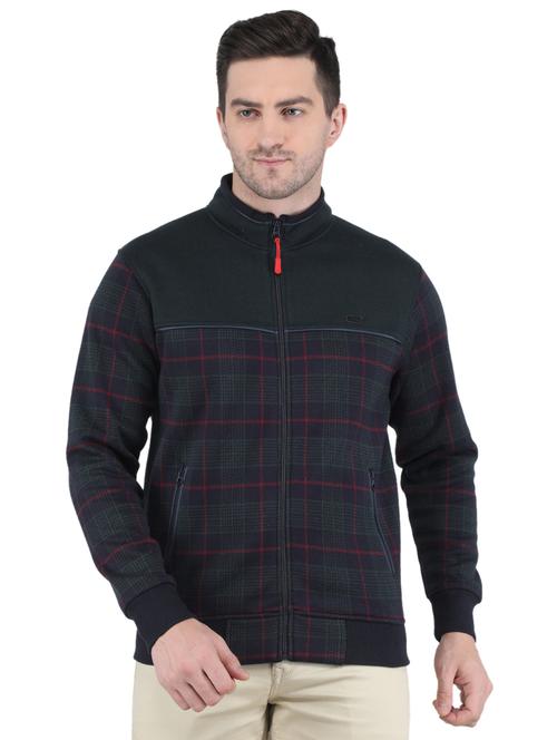 green cotton blend sweatshirt - 19119084 - Very Small Image - 1