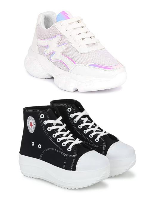 pack of 2 lace-up sneaker - 19119557 - Very Small Image - 1