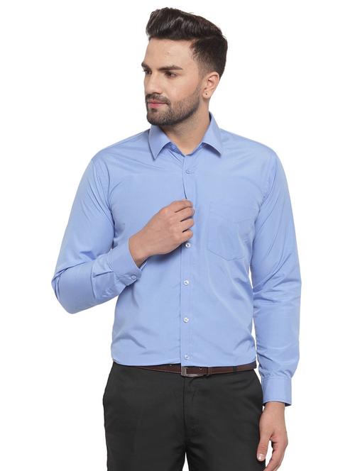 men solid formal shirt - 19119581 - Very Small Image - 1