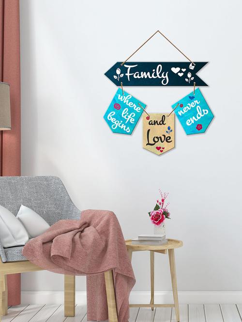family quote decorative wooden wall hanging for home decor office(wh_6409nn) - 19120812 - Very Small Image - 1