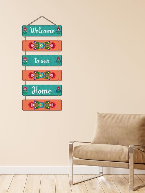 happy quotes decorative wooden wall hanging decor item for home (wh_3282n) - 19120854 - Very Small Image - 1