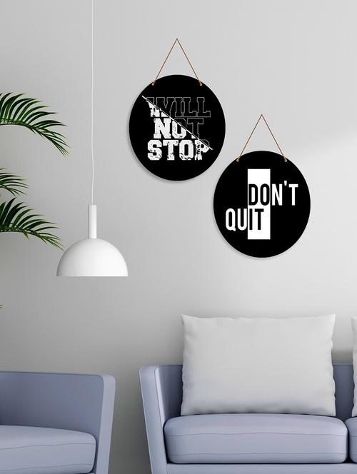 don't quit motivational quotes wall hanging - 19120906 - Very Small Image - 1